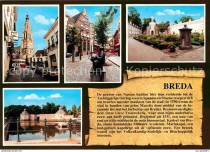 73227518 Breda Noord-Brabant Onze Lieve Vrouwkerk Begijnhof Kasteel Koninklijke