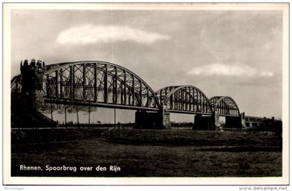 RHENEN - Spoorbrug over den Rijn