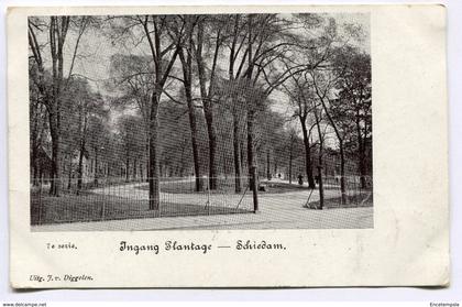 CPA - Carte Postale - Pays Bas - Schiedam - Ingang Plantage (D13170)