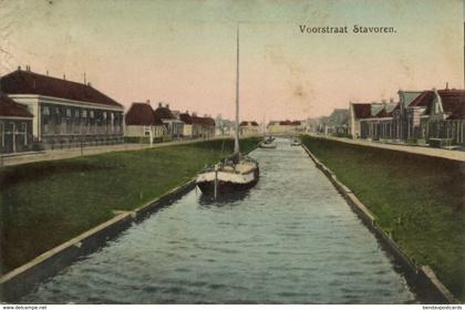 Nederland, STAVOREN, Voorstraat (1910s) Ansichtkaart