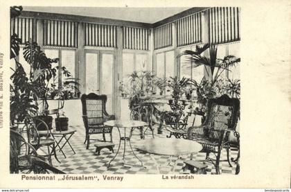 Nederland, VENRAY, Pensionnat Jerusalem, La Vérandah (1910s) Ansichtkaart