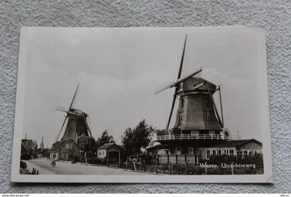 Cpsm 1961, Weesp, Utrechtseweg, Pays Bas, Hollande