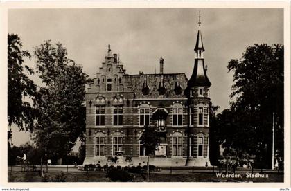 CPA AK WOERDEN - Stadhuis NETHERLANDS (714371)