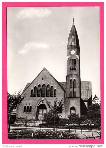 Woerden Geref Kerk - D. KRAAYENBRINK - JOSPE - ECHTE FOTO 58695