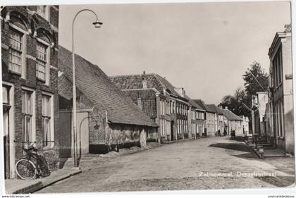 Zaltbommel - Denselsestraat - & bicycle, street, old buildings