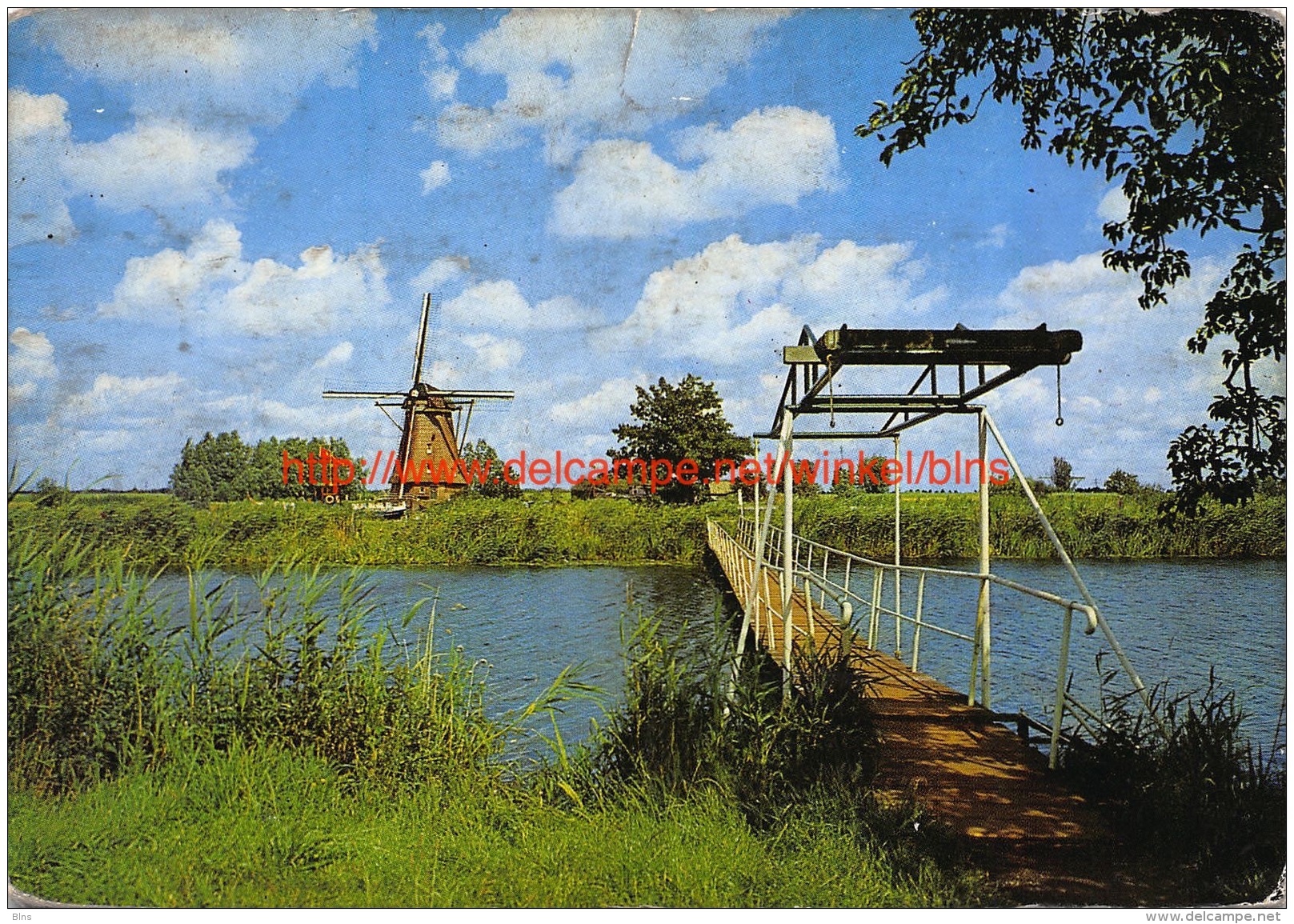 Hollandse Molen Kinderdijk