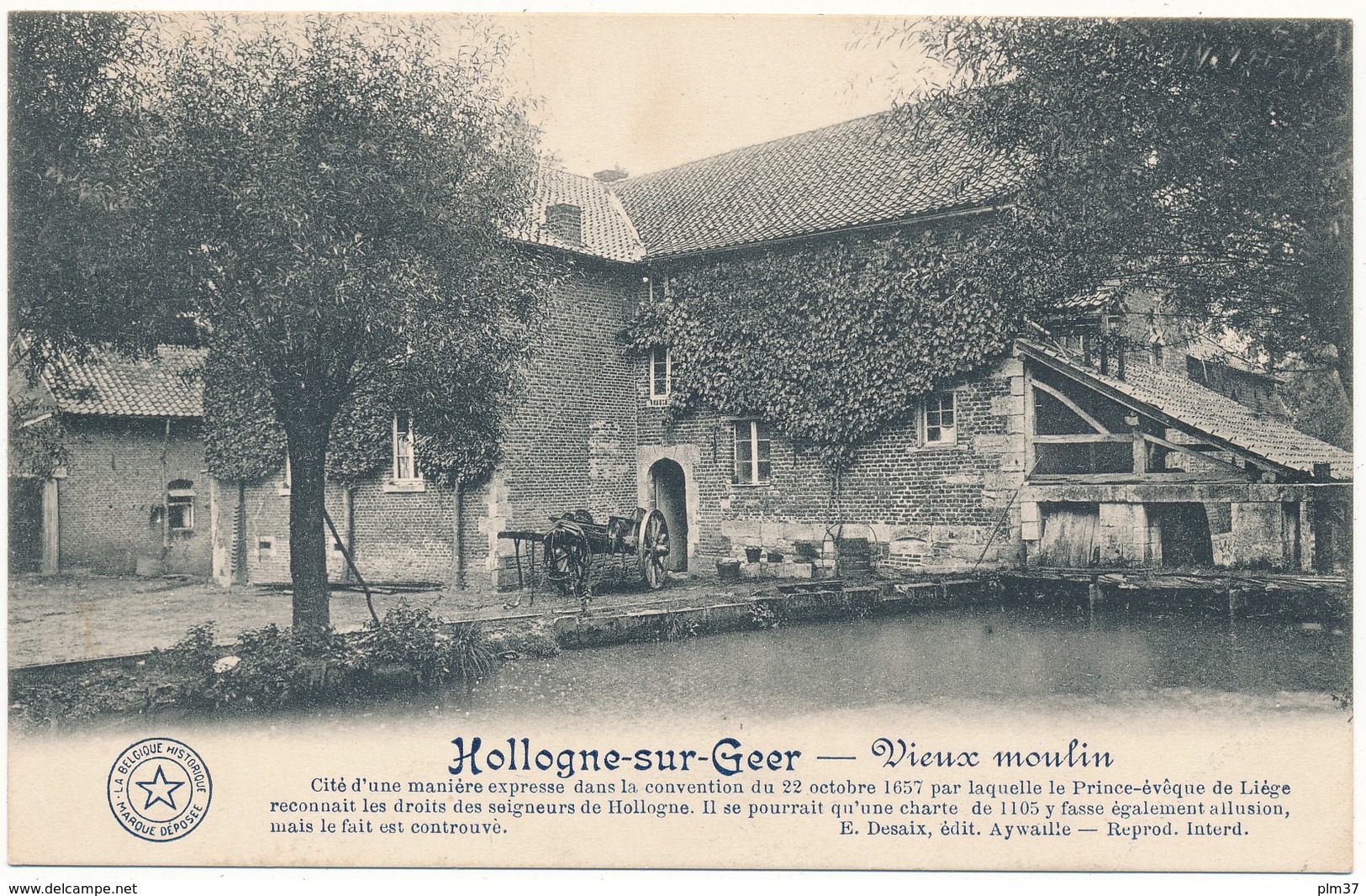 HOLLOGNE SUR GEER - Vieux Moulin