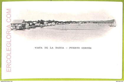 af2535 - HONDURAS - VINTAGE POSTCARD - Bahia - Puerto Cortes