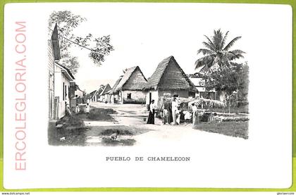 af2540 - HONDURAS - VINTAGE POSTCARD - Pueblo de Chamelecon