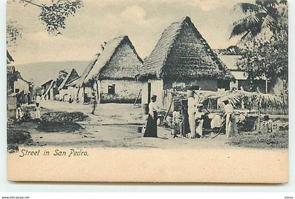 Honduras - Street in SAN PEDRO