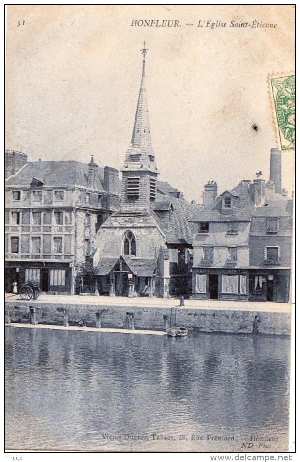 HONFLEUR L'EGLISE SAINT-ETIENNE