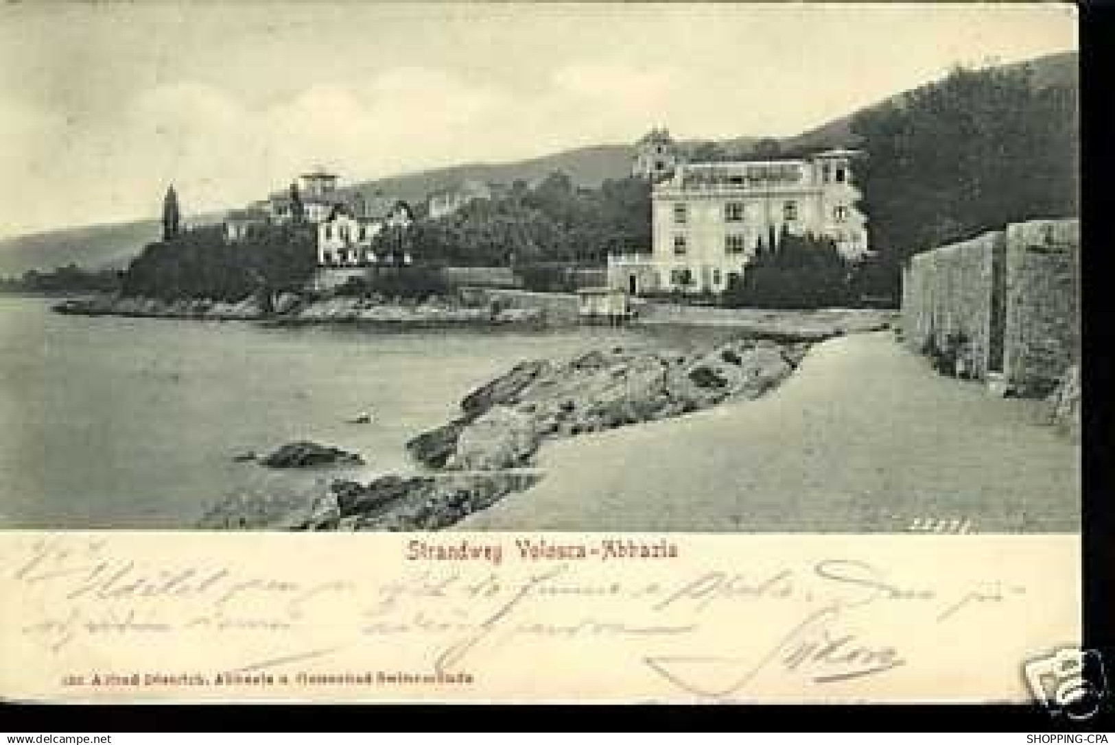 Hongrie-Fiume - Strandweg Volosca-Abbazia