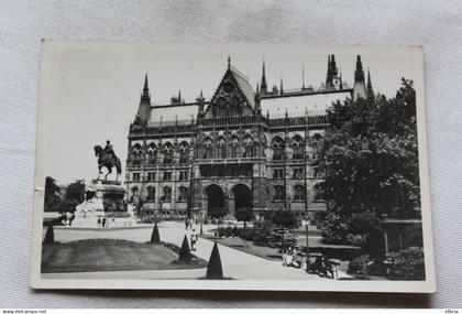 Cpsm, Budapest orszaghaz, parlement, Hongrie