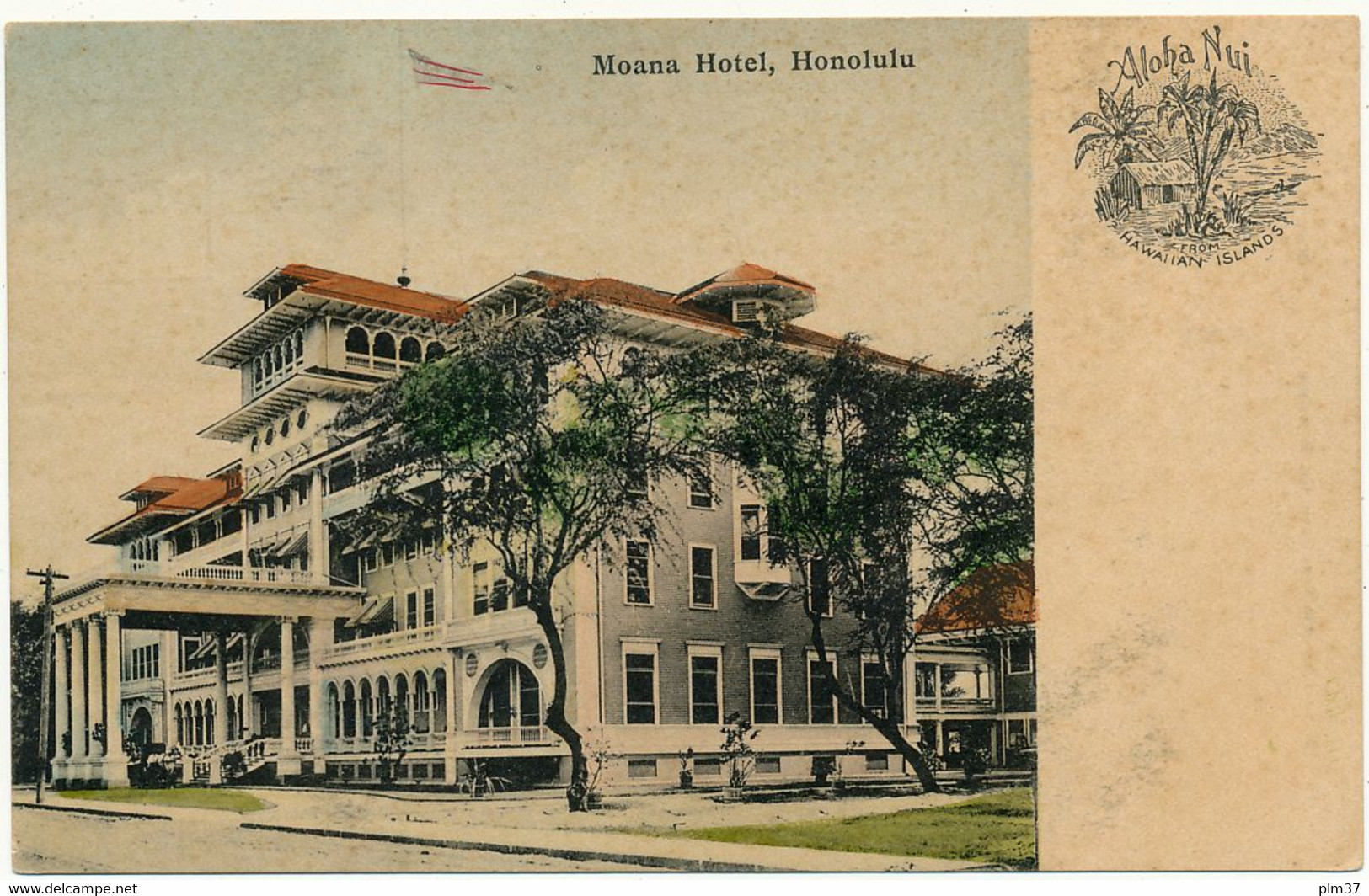 HONOLULU, HI - Moana Hotel