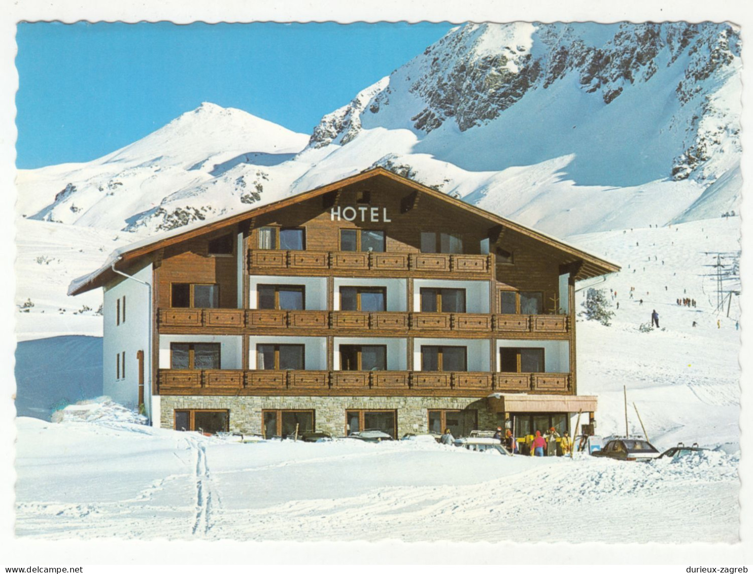 Hotel Regina Obertauern old postcard not posted PT240401