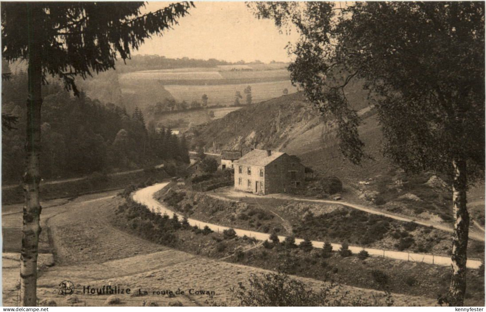 Houffalize - La route de Cowan