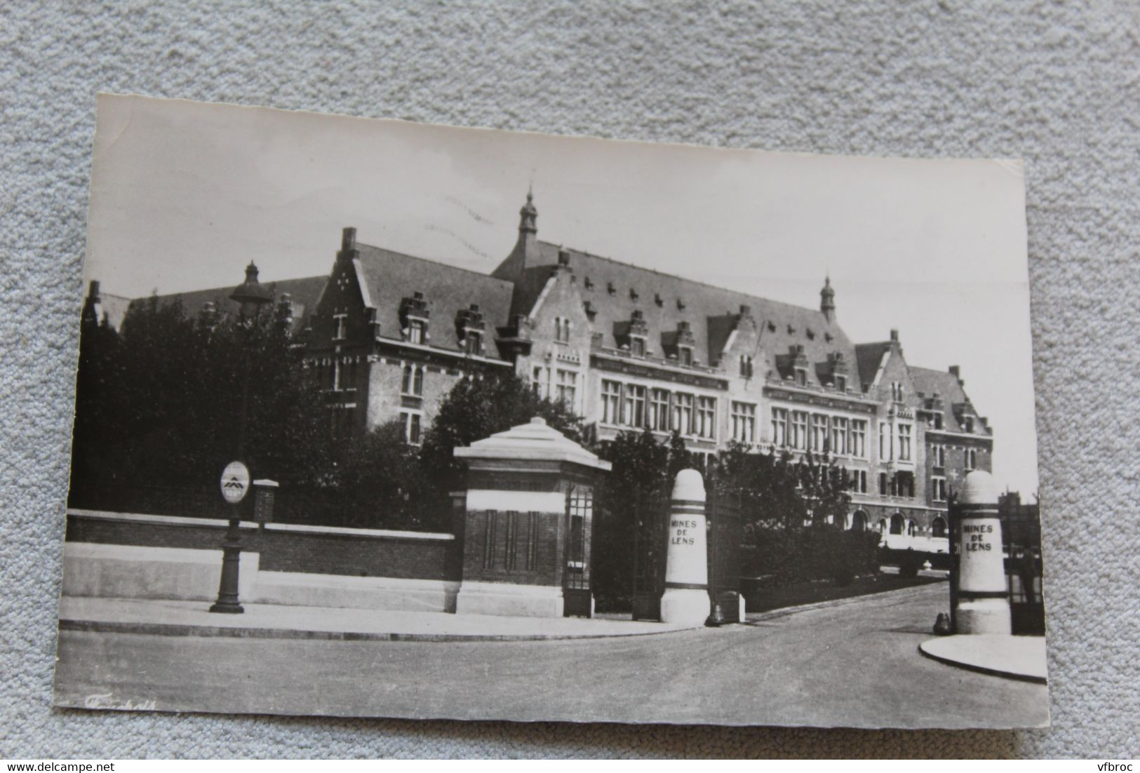 I189, Cpsm 1958, Lens, les grands bureaux des mines de Lens, Pas de Calais 62