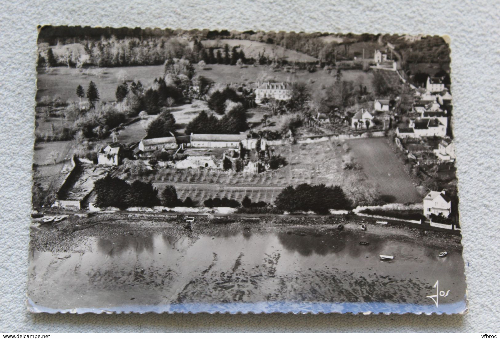 I205, Cpm 1956, Landévennec, abbaye saint Guénolé, Finistère 29