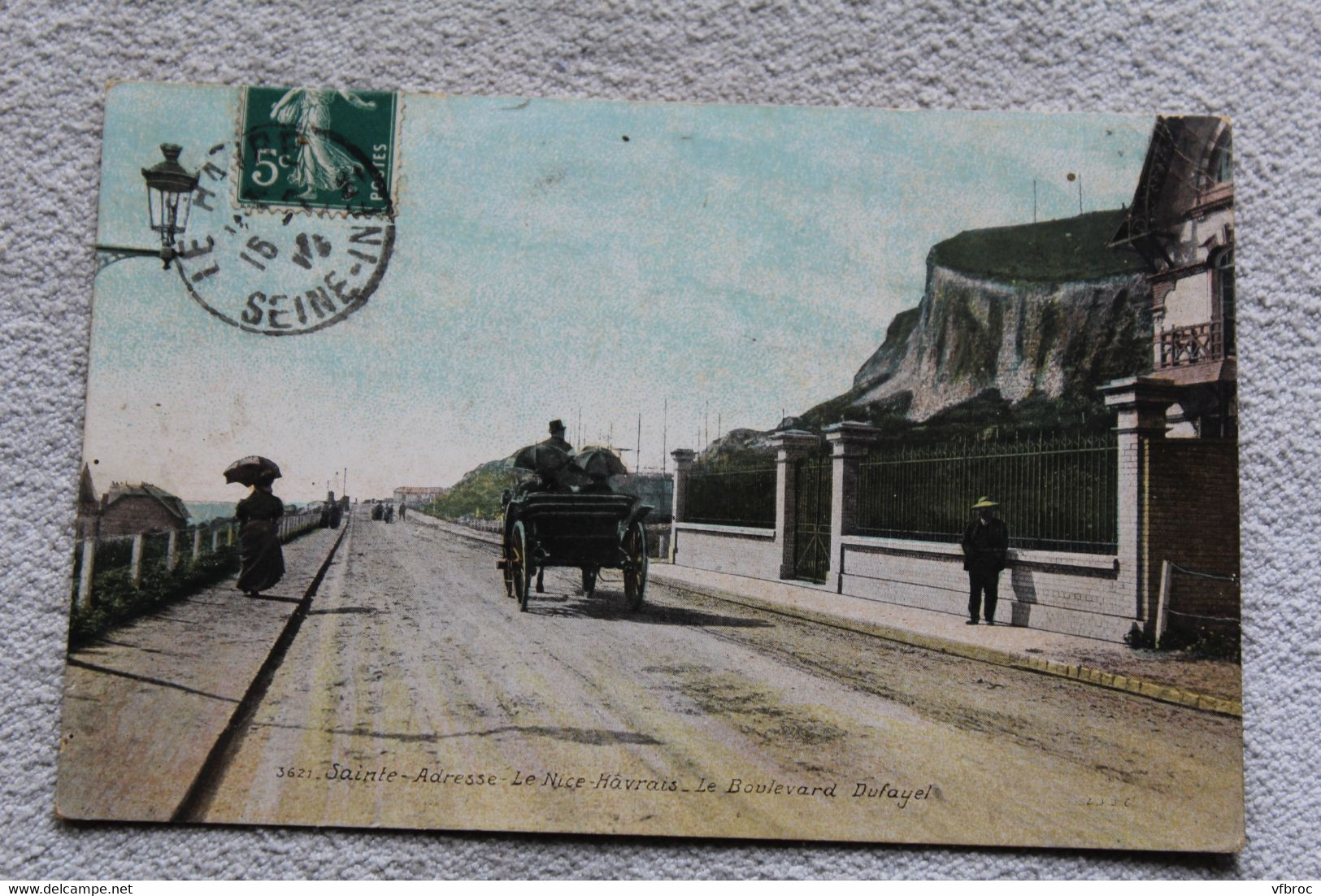 I37, Sainte Adresse, le boulevard Dufayel, Seine maritime 76