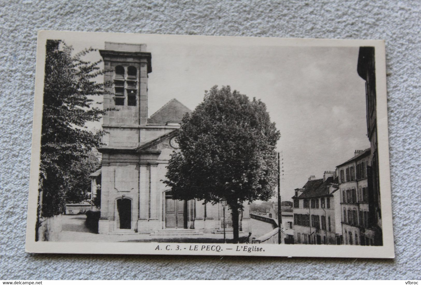 I521, le Pecq, l'église, Yvelines 78