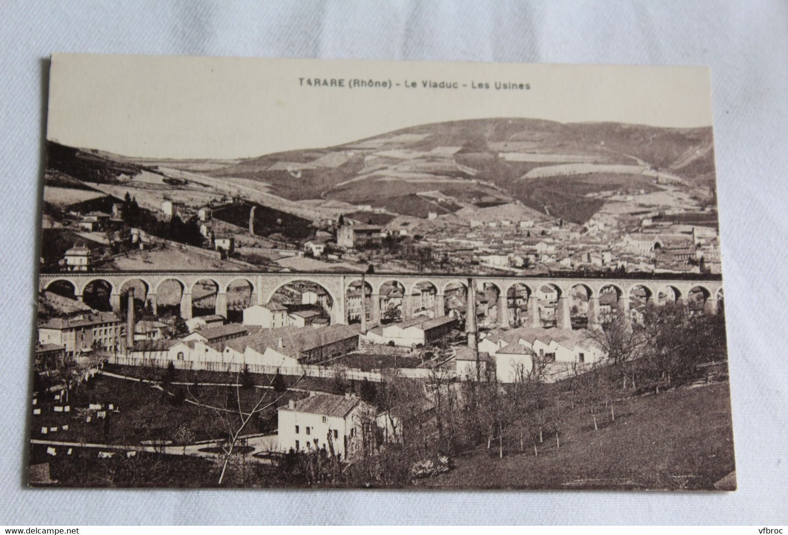 I781, Tarare, le viaduc, les usines, Rhône 69