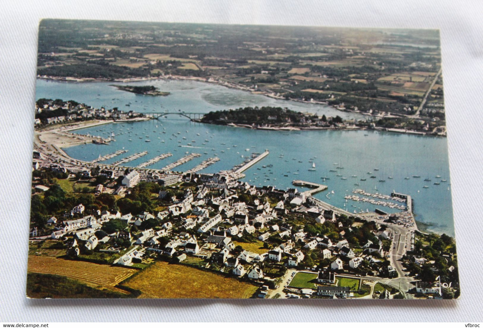 I951, Cpm 1976, la Trinité sur mer, vue d'ensemble sur le port, Morbihan 56