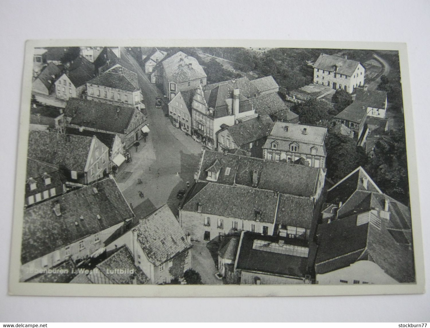 IBBENBÜREN , Luftbild ,  Schöne Karte  um 1935