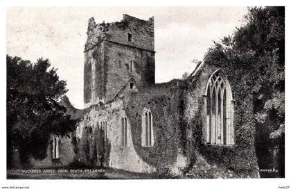 Irlande - Muckross Abbey from south Killarney