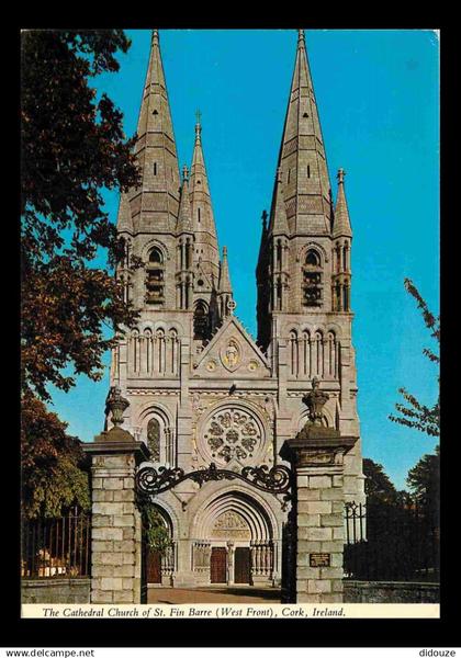 Irlande - Cork - Cork City - The Cathedral Church of St Fin Barre - West Front - Cathédrale - CPM - Voir Scans Recto-Ver