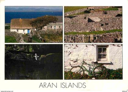 Irlande - Galway - Aran Islands - Multivues - Bicyclette - CPM - Voir Scans Recto-Verso