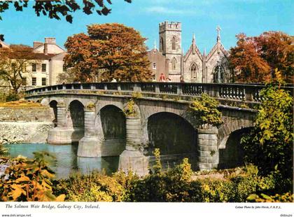 Irlande - Galway - Galway City - The Salmon Weir Bridge - Ireland - Irlanda - CPM - Voir Scans Recto-Verso