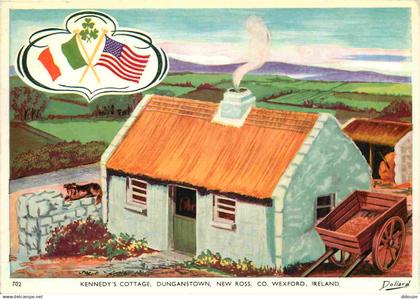 Irlande - Wexford - Kennedy's Cottage - Dunganstown - New Ross - illustration Dollard - Ireland - Irlanda - CPM - Voir S