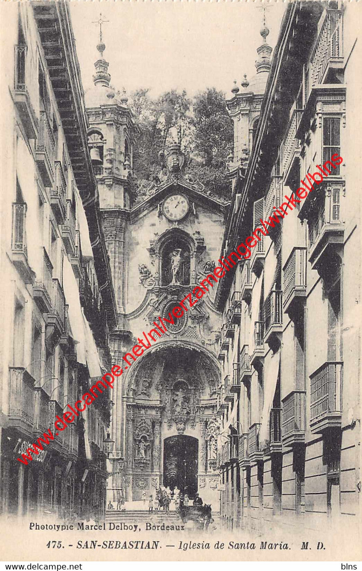 Iglesia de Santa Maria - Guipúzcoa San Sebastián Spain España