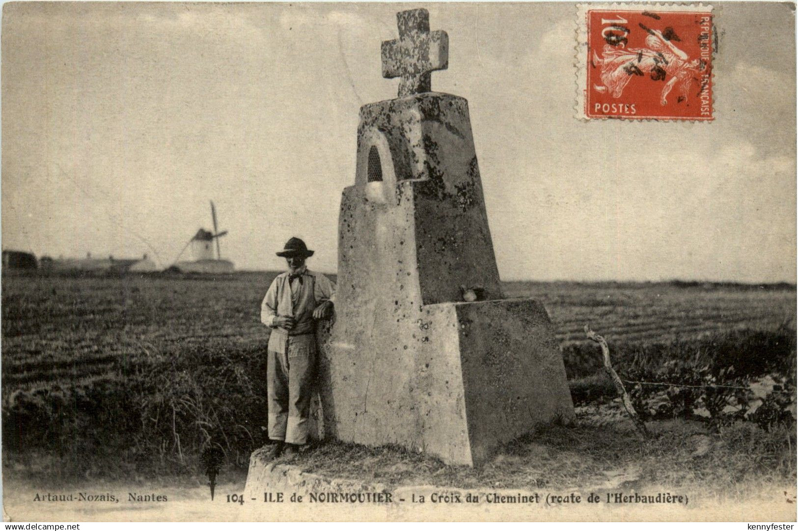 Ile de Noirmoutier - Croix du Cheminet