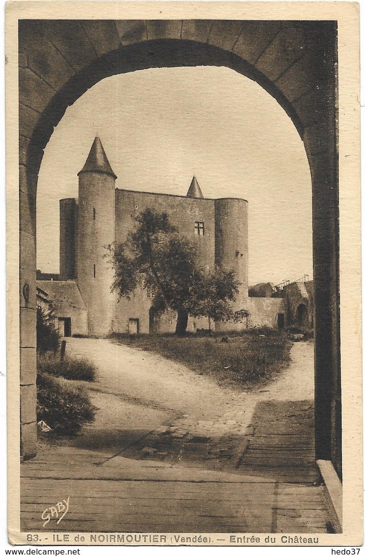 Ile de Noirmoutier - Entrée du Château