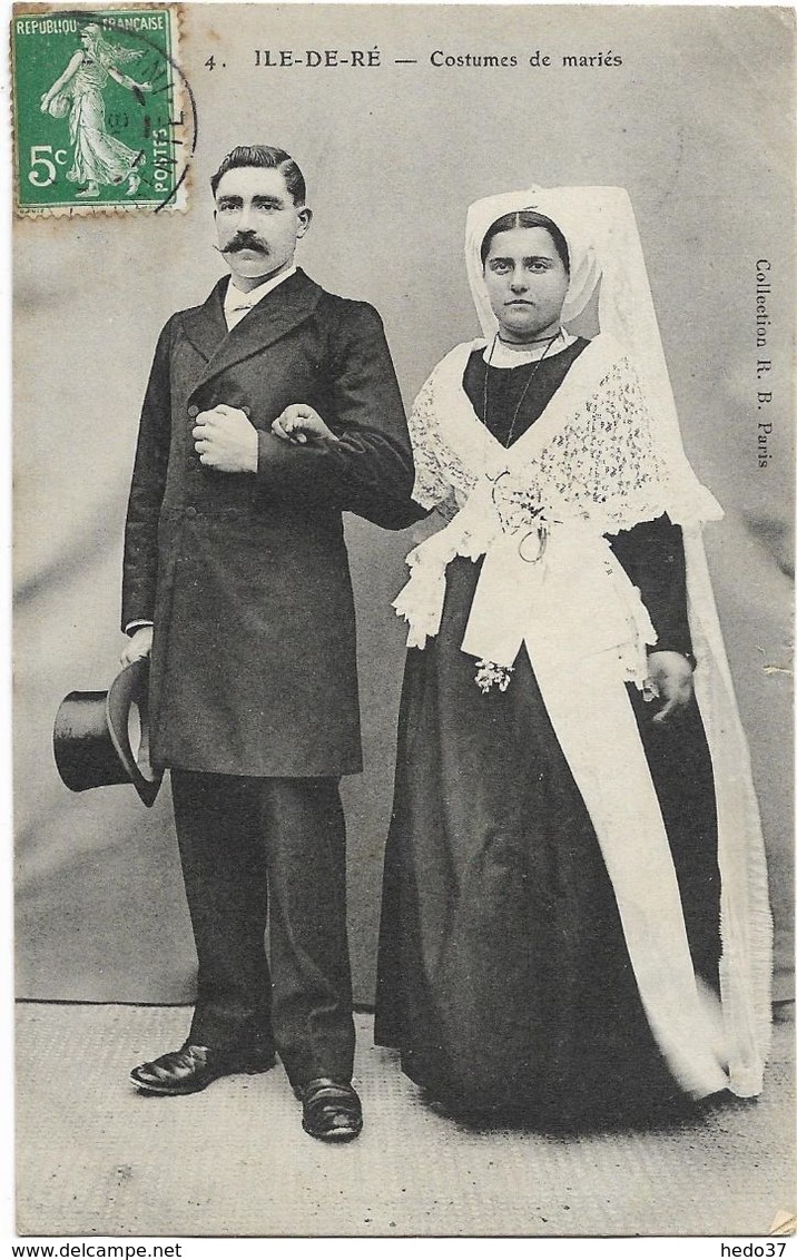 Ile-de-Ré - Costumes de mariés