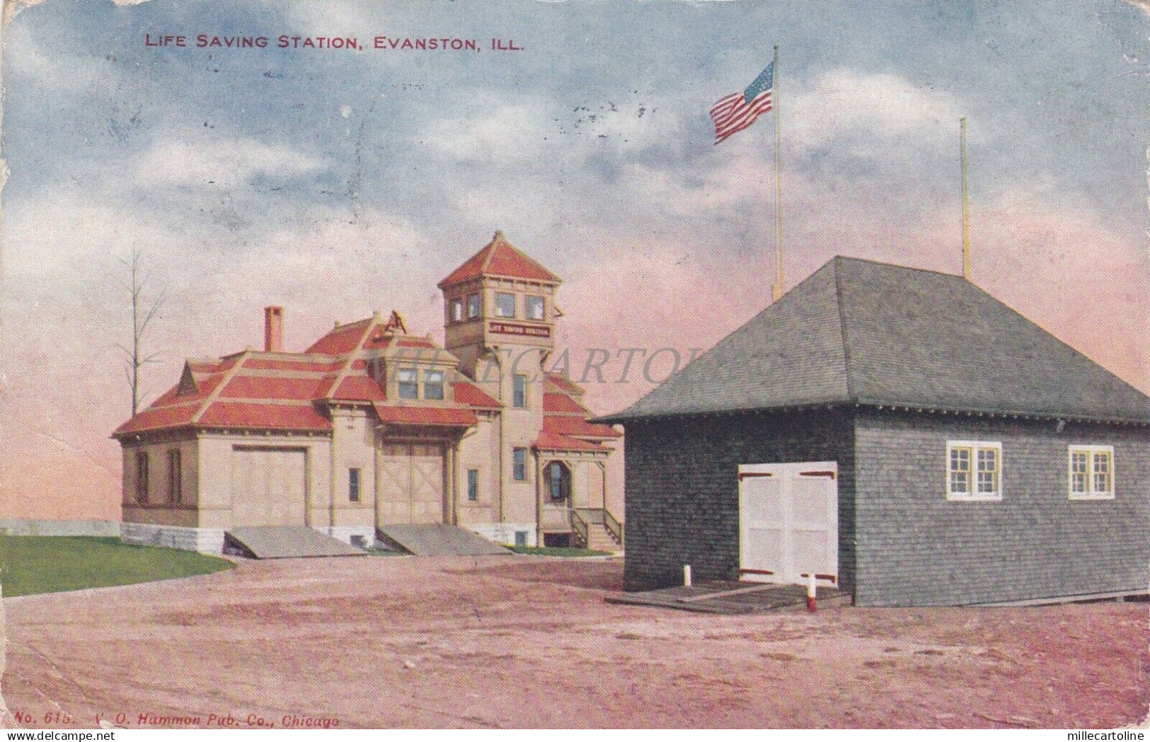 ILLINOIS - Life Saving Station, Evanston 1911