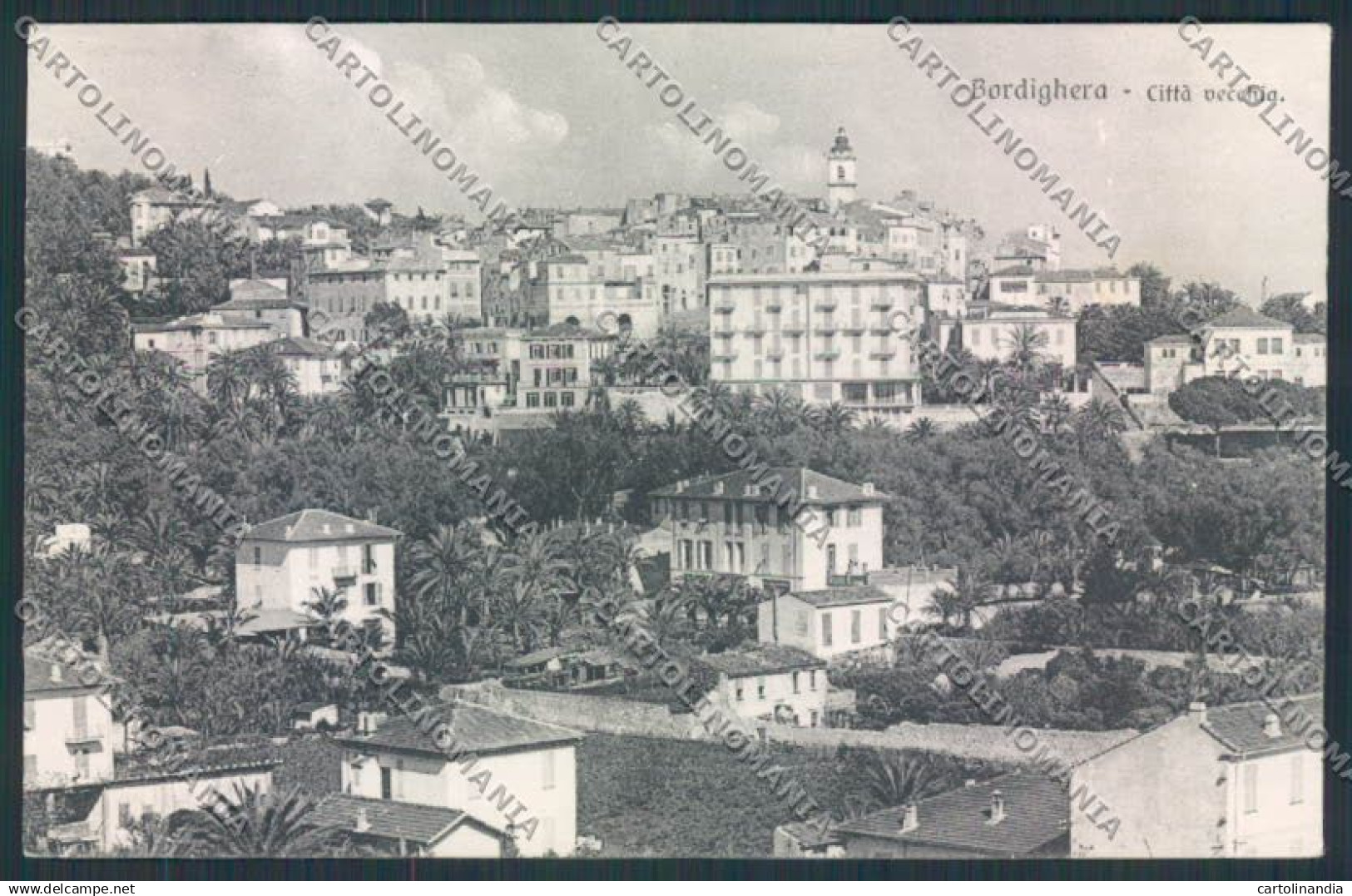 Imperia Bordighera cartolina RB2144