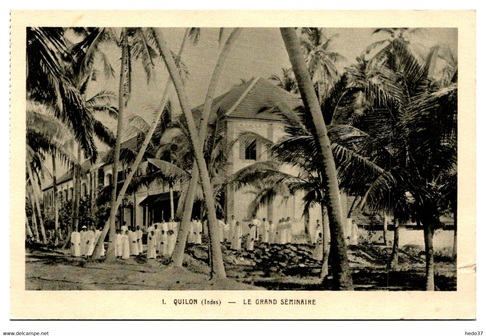 Inde - Quilon - Le Grand Séminaire - B/TB