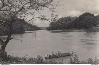 Boat On Karnaphuli River Chittagong Bangladesh Pakistan Old Postcard