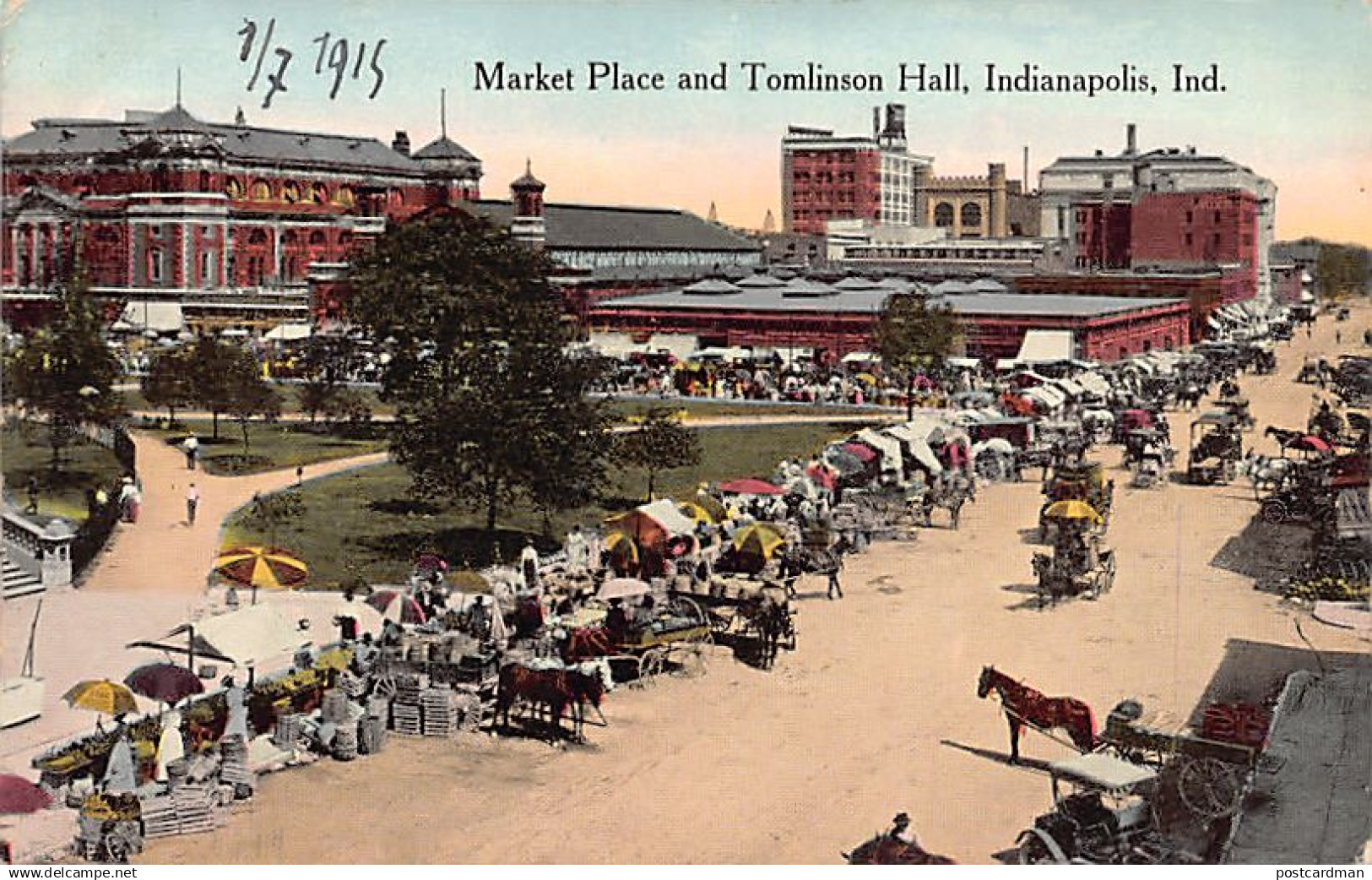 INDIANAPOLIS (IN) Market Place and Tomlinson hall