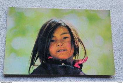 Cpm, Lahaul Spiti, Inde, young girl