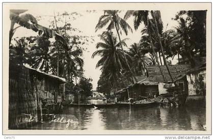 INDONESIE - Carte photo - Village Balinais