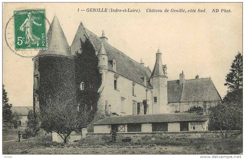 Indre et Loire : réf : G-12-0964  : Genillé