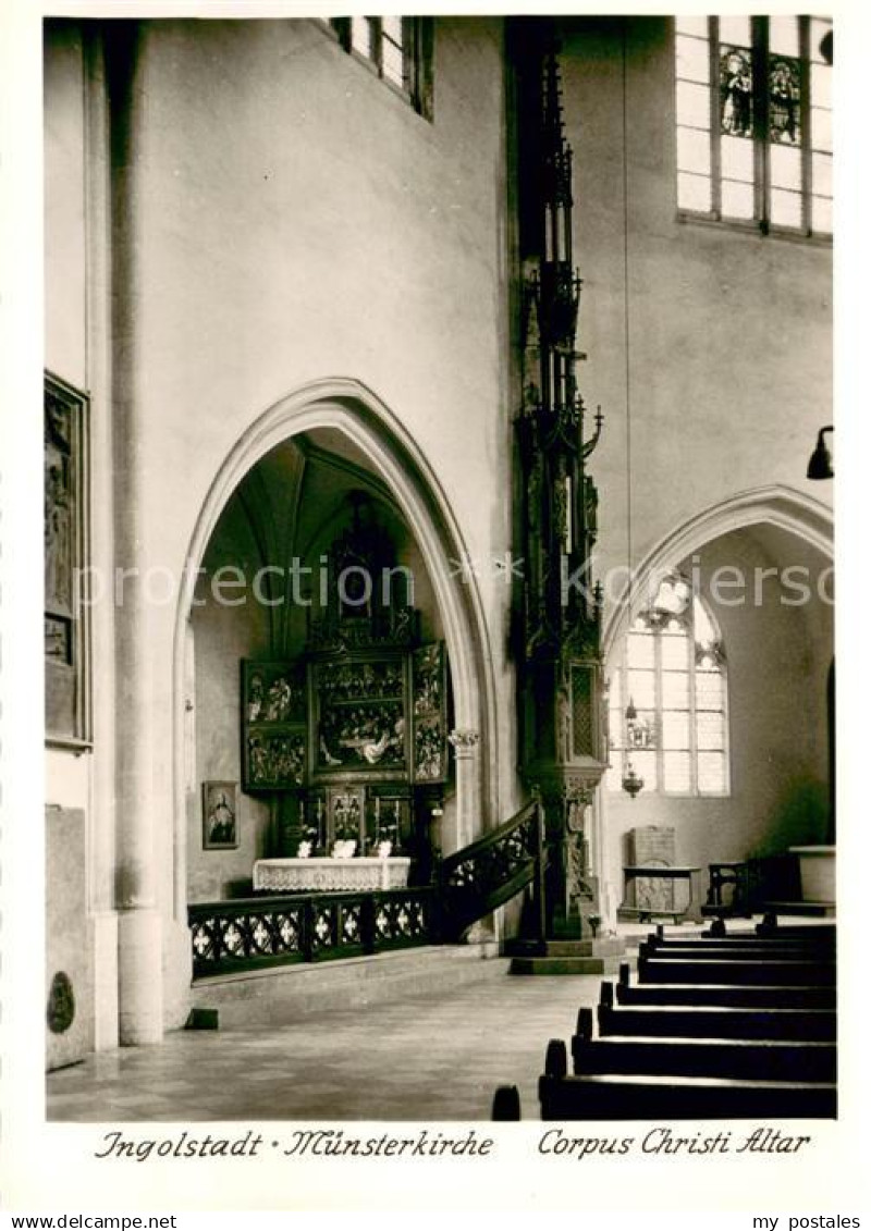 Ingolstadt Donau M?nsterkirche Corpus-Christi-Altar