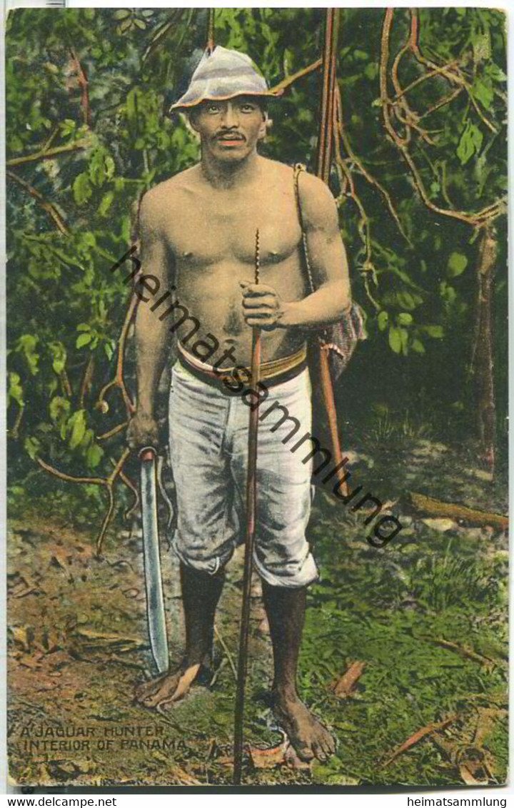 Interior of Panama - A Jaguar Hunter - Verlag I. L. Maduro Jr. Panama