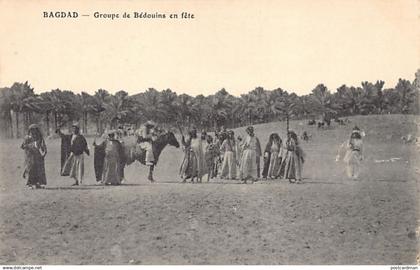 Iraq - BAGHDAD - Bedouin group celebrating - Publ. unknown