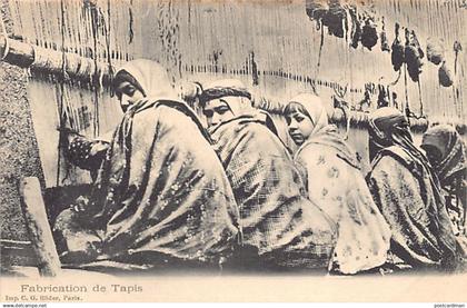 IRAN - Children weaving carpet - Publ. C. G. Röder