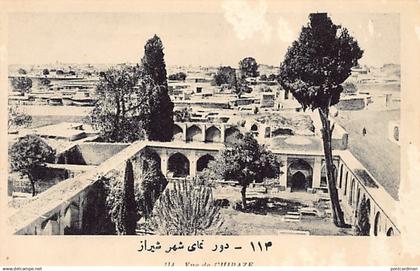 Iran - SHIRAZ - Bird's eye view - Publ. unknown