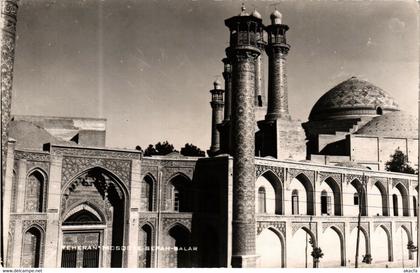 PC CPA IRAN, TEHERAN, MOSQUE SPEAH-BALAR, PHOTO POSTCARD (b4996)